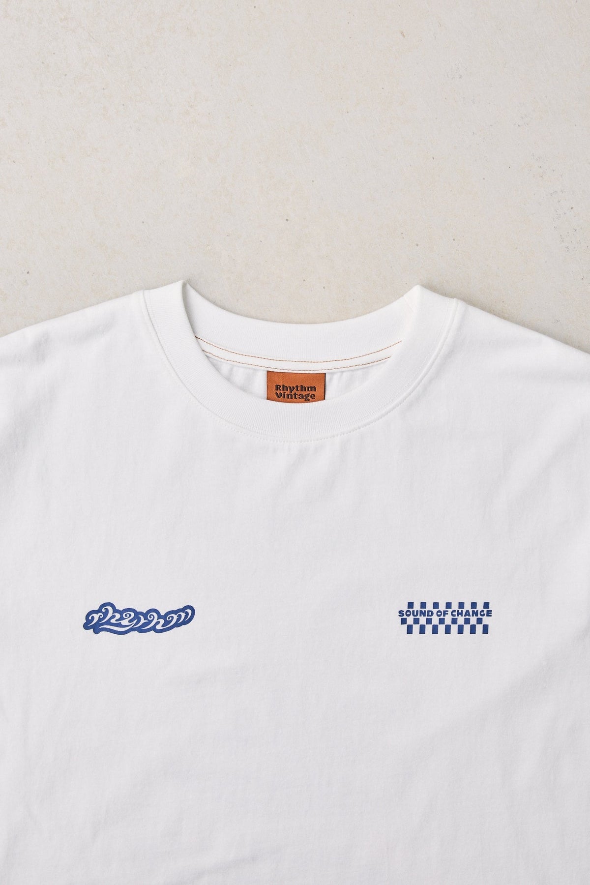 Rhythm Phasers Graphic Vintage SS Tee White