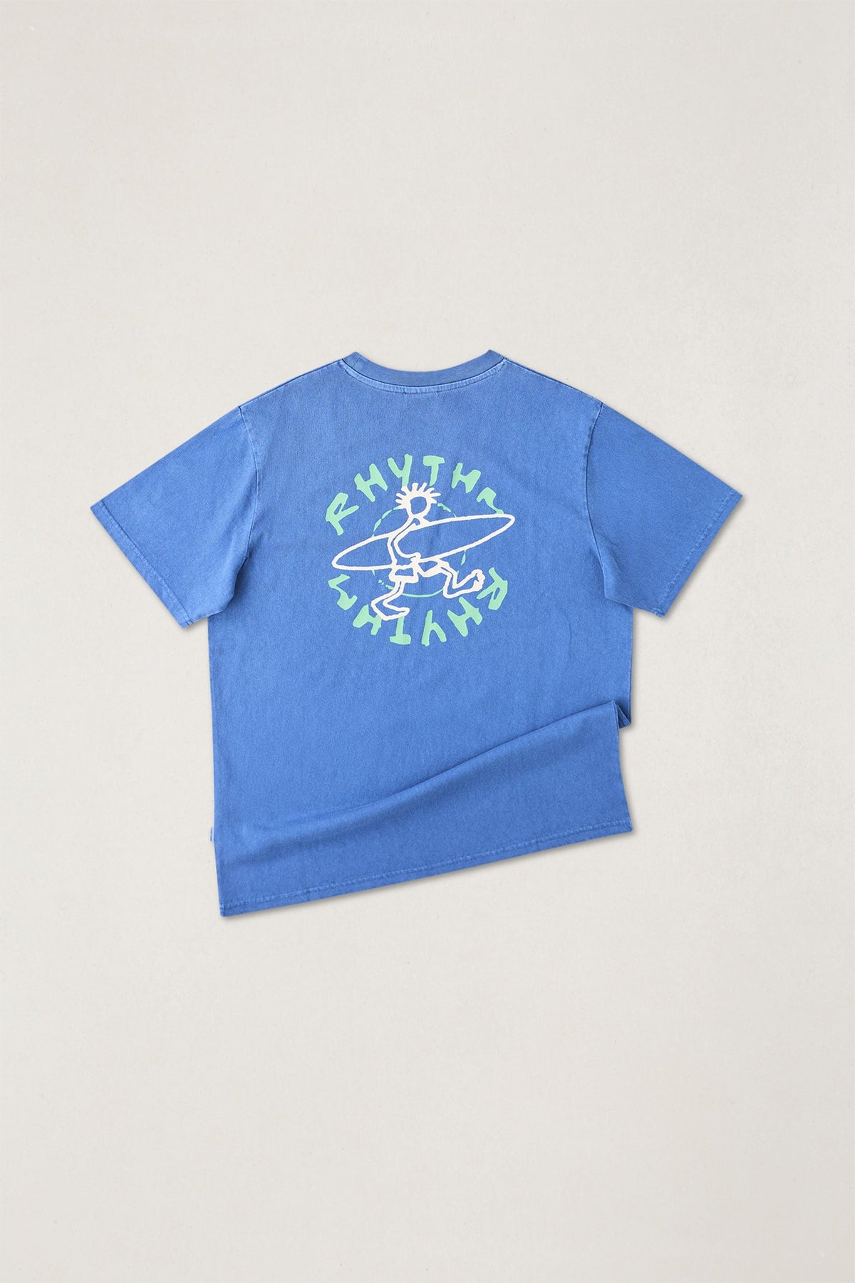 Rhythm Jaunt Vintage Ss T-Shirt Cobalt