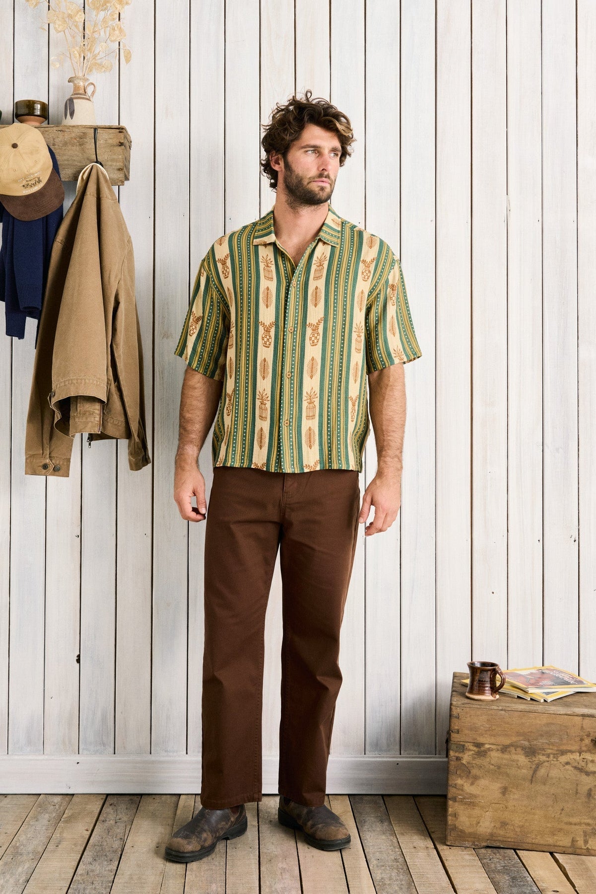 Rhythm Propagate SS Shirt Aloe