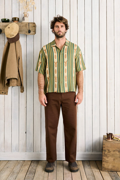 Rhythm Propagate SS Shirt Aloe