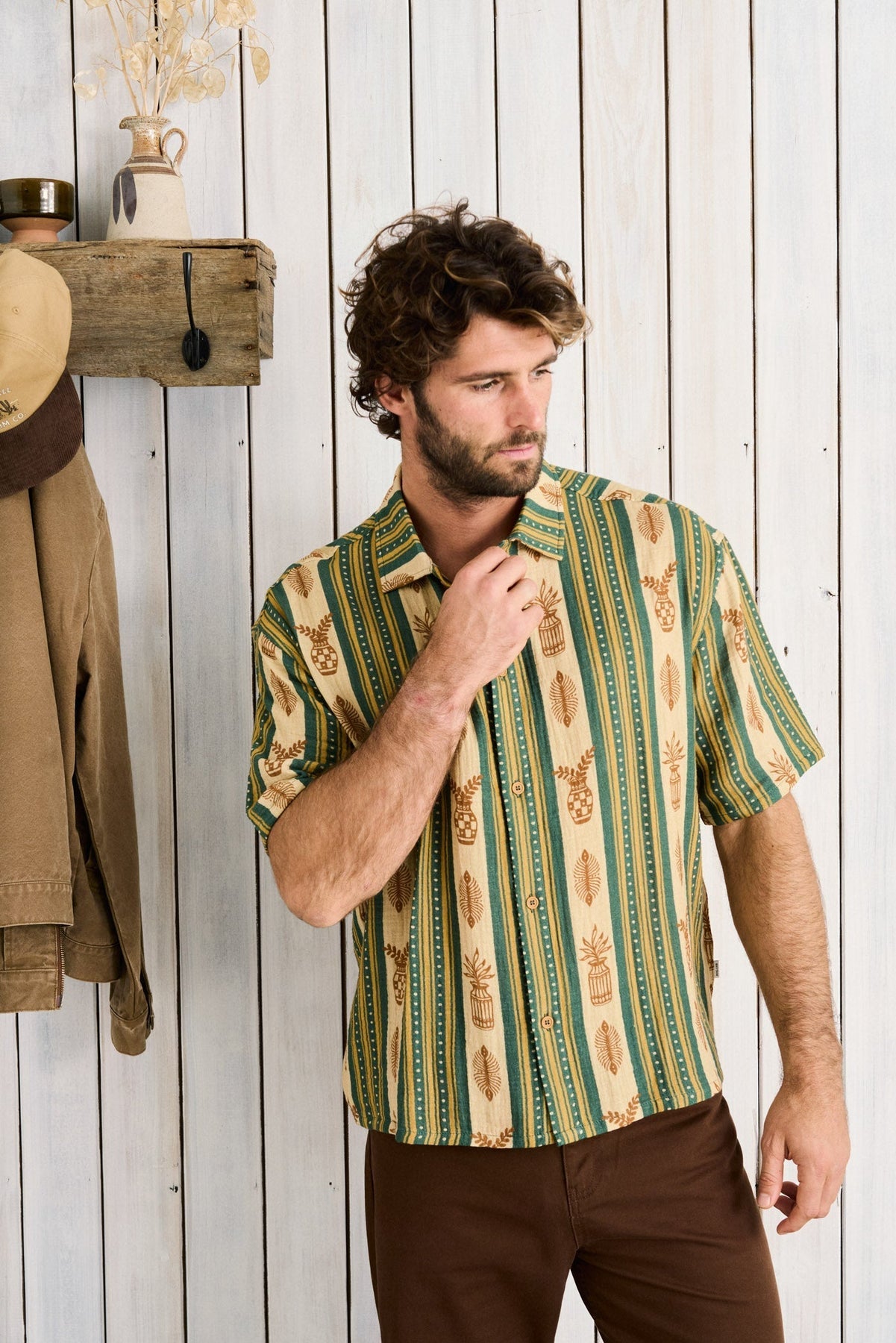 Rhythm Propagate SS Shirt Aloe