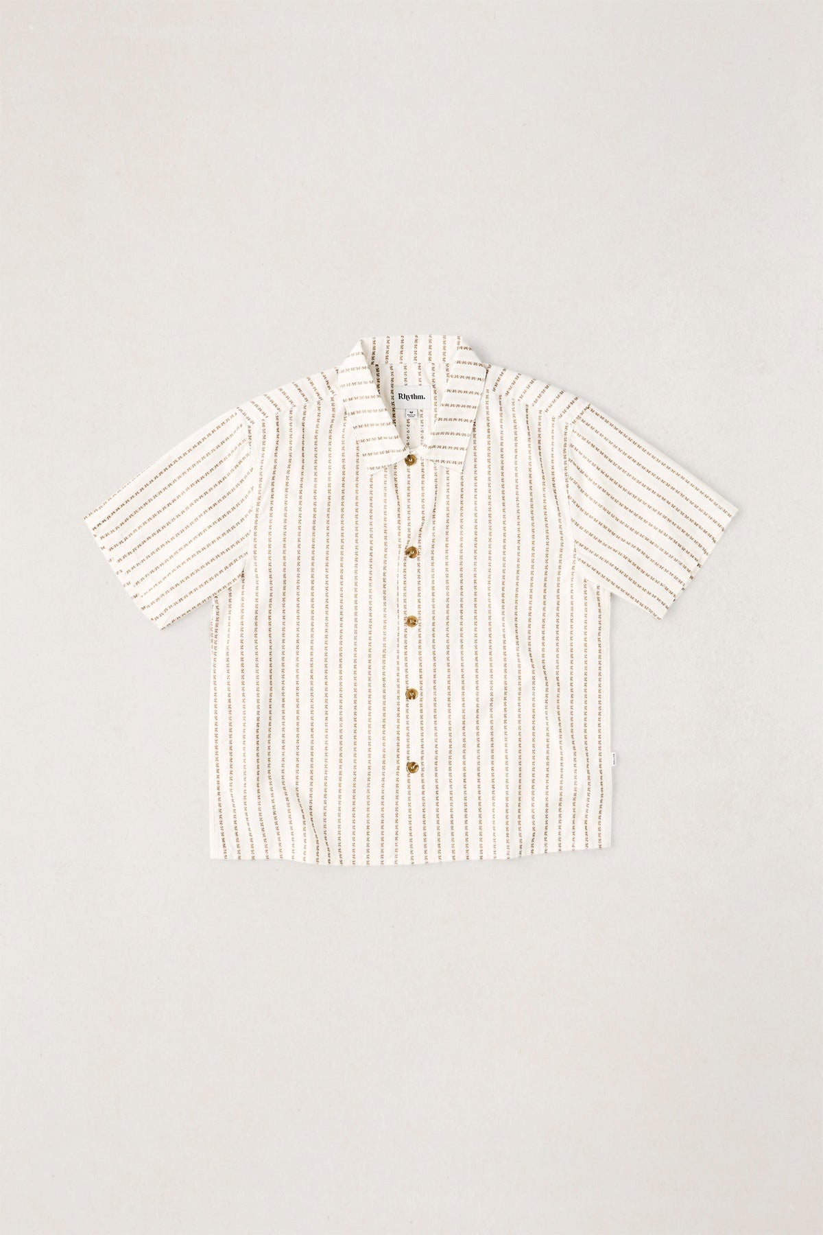 Rhythm Vacation Stripe Crop SS Shirt Multi
