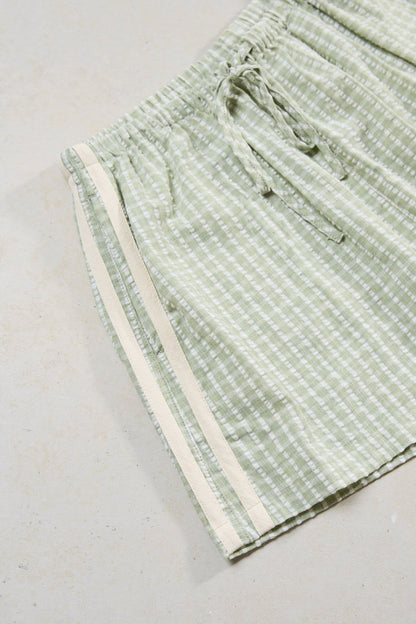 Rhythm Kirri Check Short Green