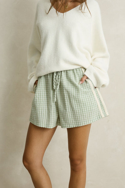 Rhythm Kirri Check Short Green