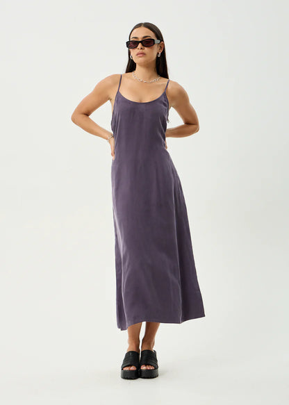 Afends Valley Cupro Midi Dress