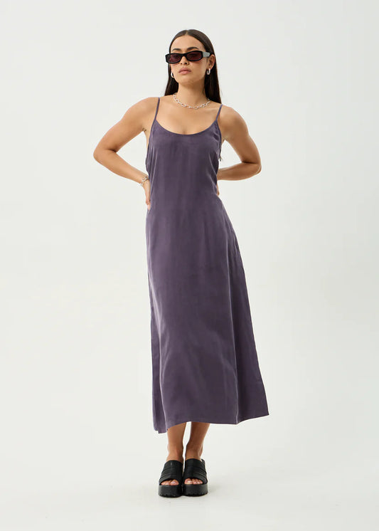 Afends Valley Cupro Midi Dress