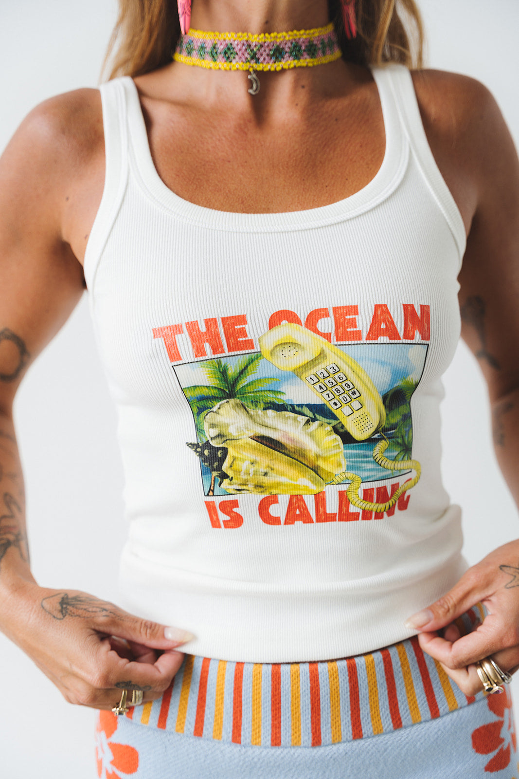 Spicy Dugong Ocean Calling Tank Natural