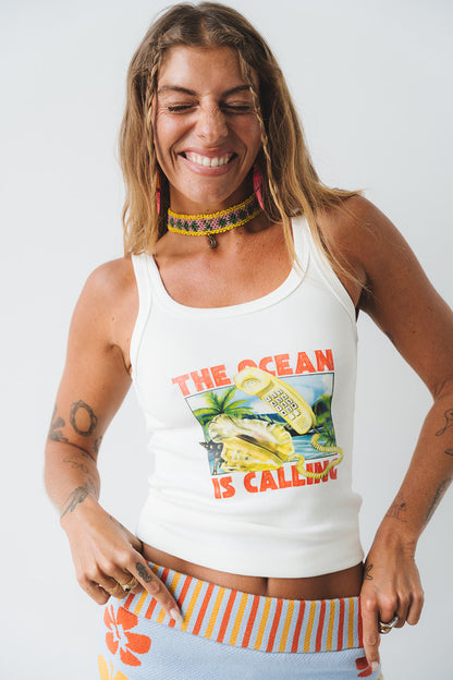 Spicy Dugong Ocean Calling Tank Natural