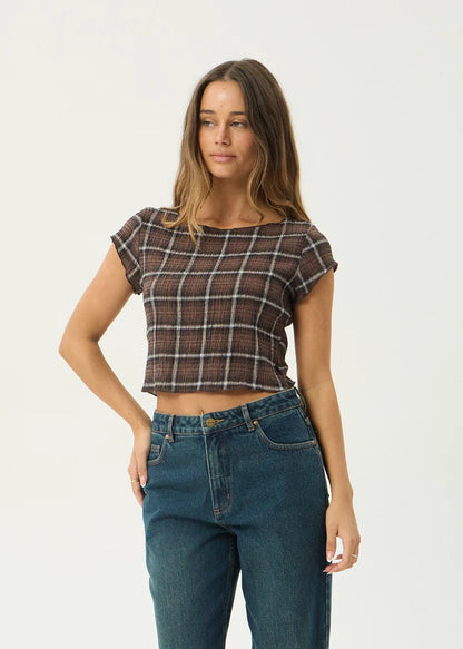Afends Reverie Seersucker Top