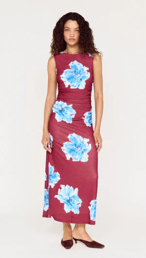 Mink Pink Fiorella Mesh Midi Dress