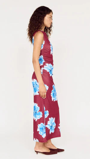 Mink Pink Fiorella Mesh Midi Dress