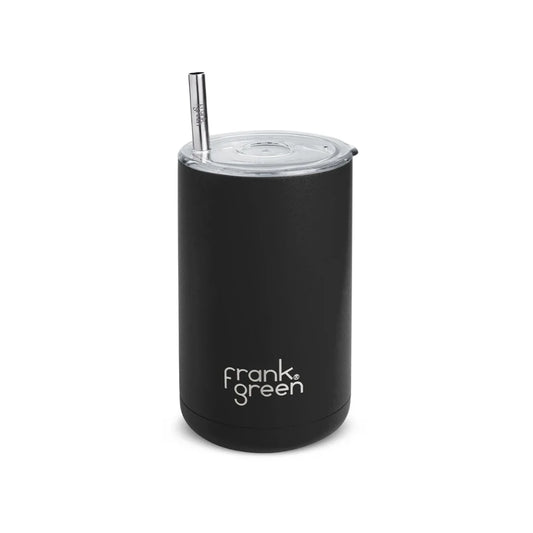 Frank Green Iced Coffee Cup with Straw- Midnight