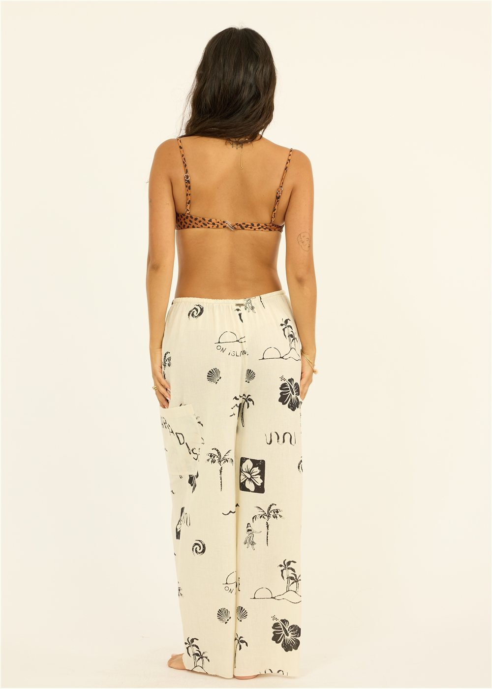 Sisstr Endless Waves Woven Pant Sea Salt