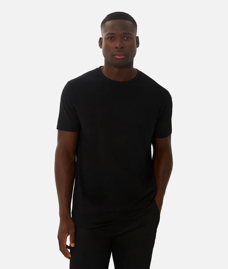 Industrie The New Basic Crew Tee- Black