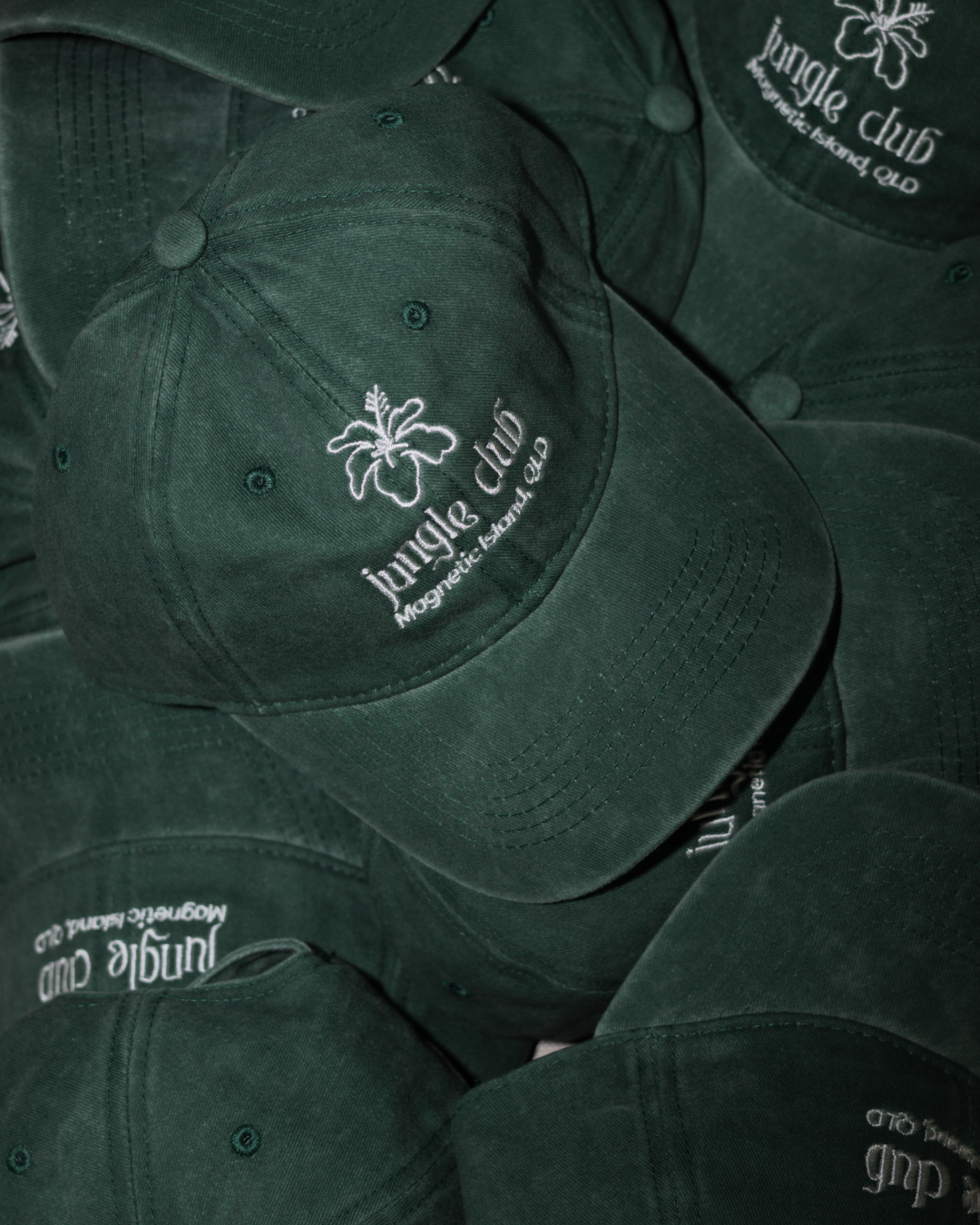 Jungle Club Hibiscus Cap