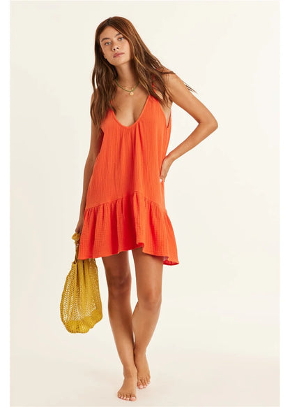 Sisstr Liko Tank Dress Hibiscus