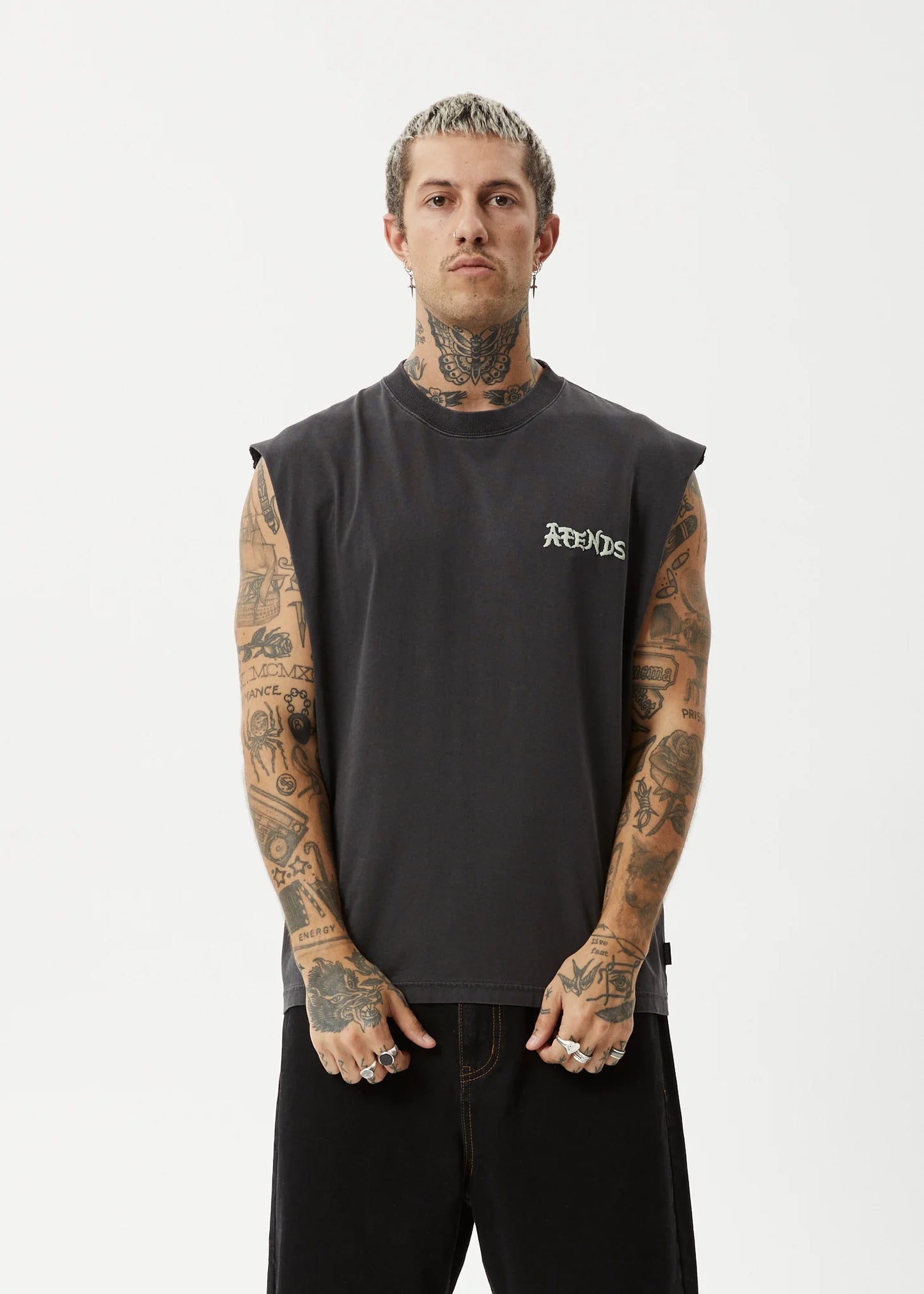 Afends Destroyer Sleeveless Tee