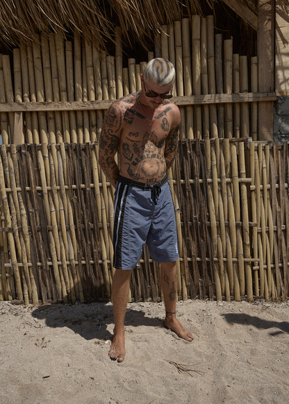 Afends Forum Surf Related V2 Boardshort 22 Slate Blue