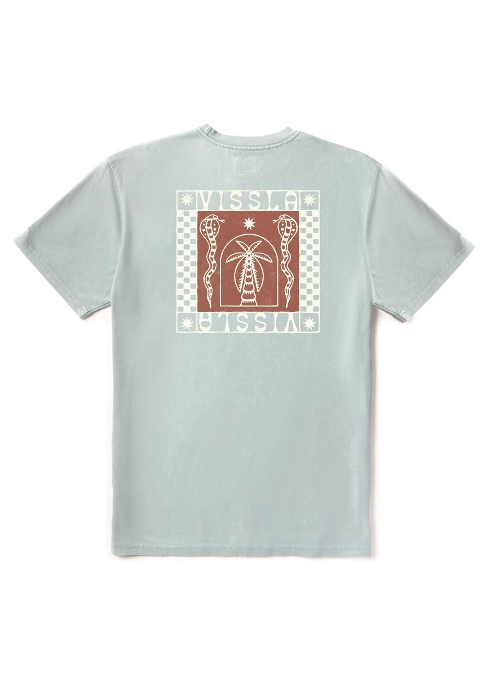 Vissla Serpents Cosmic Wash SS Tee Coastal Blue