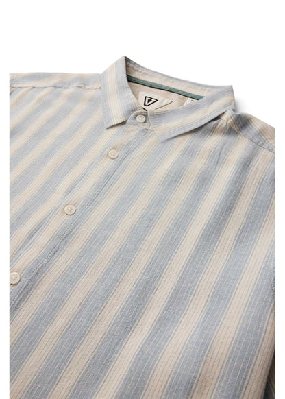 Vissla Grad Stripe SS Shirt Faded Denim