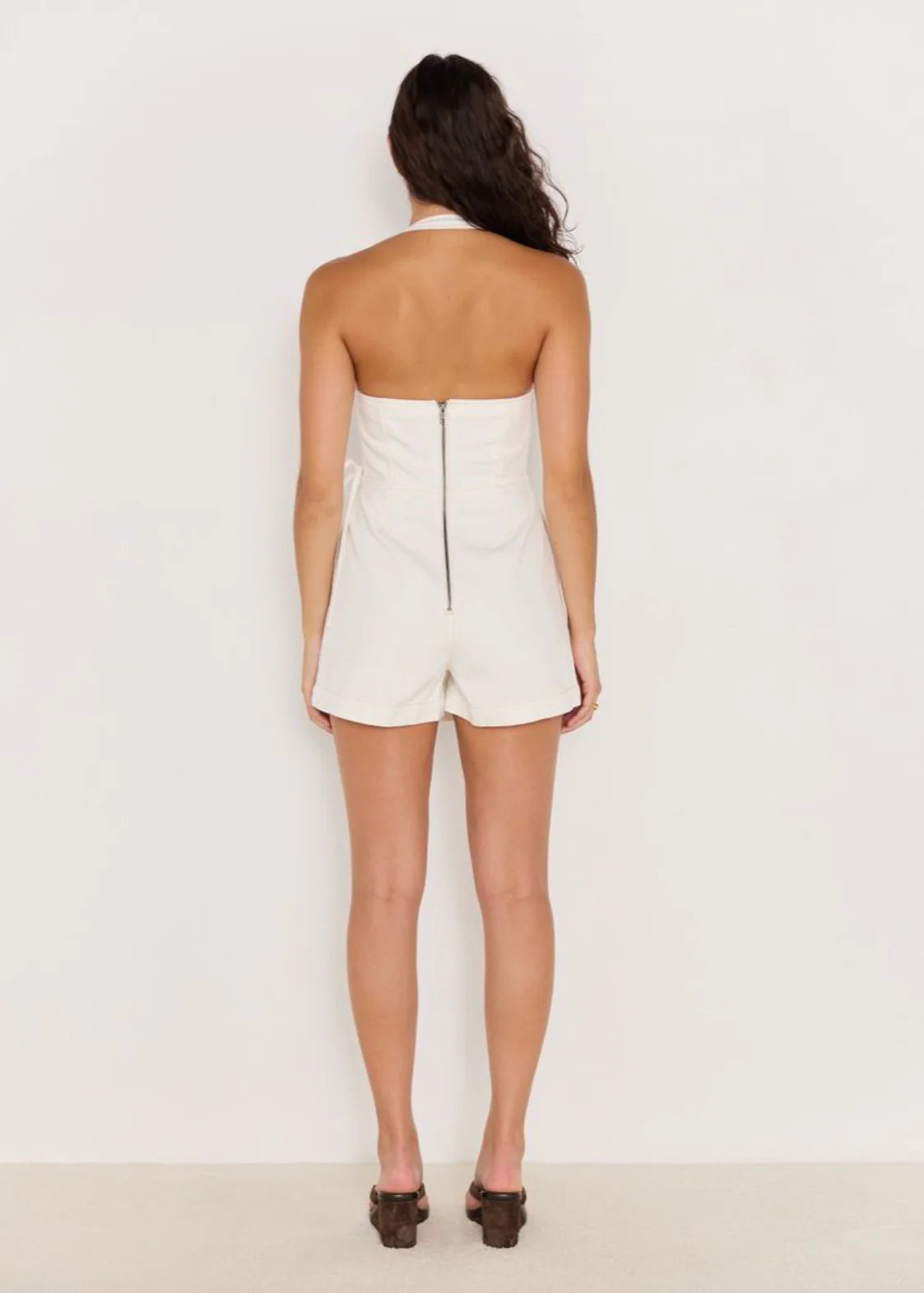 MinkPink Atlas Denim Playsuit