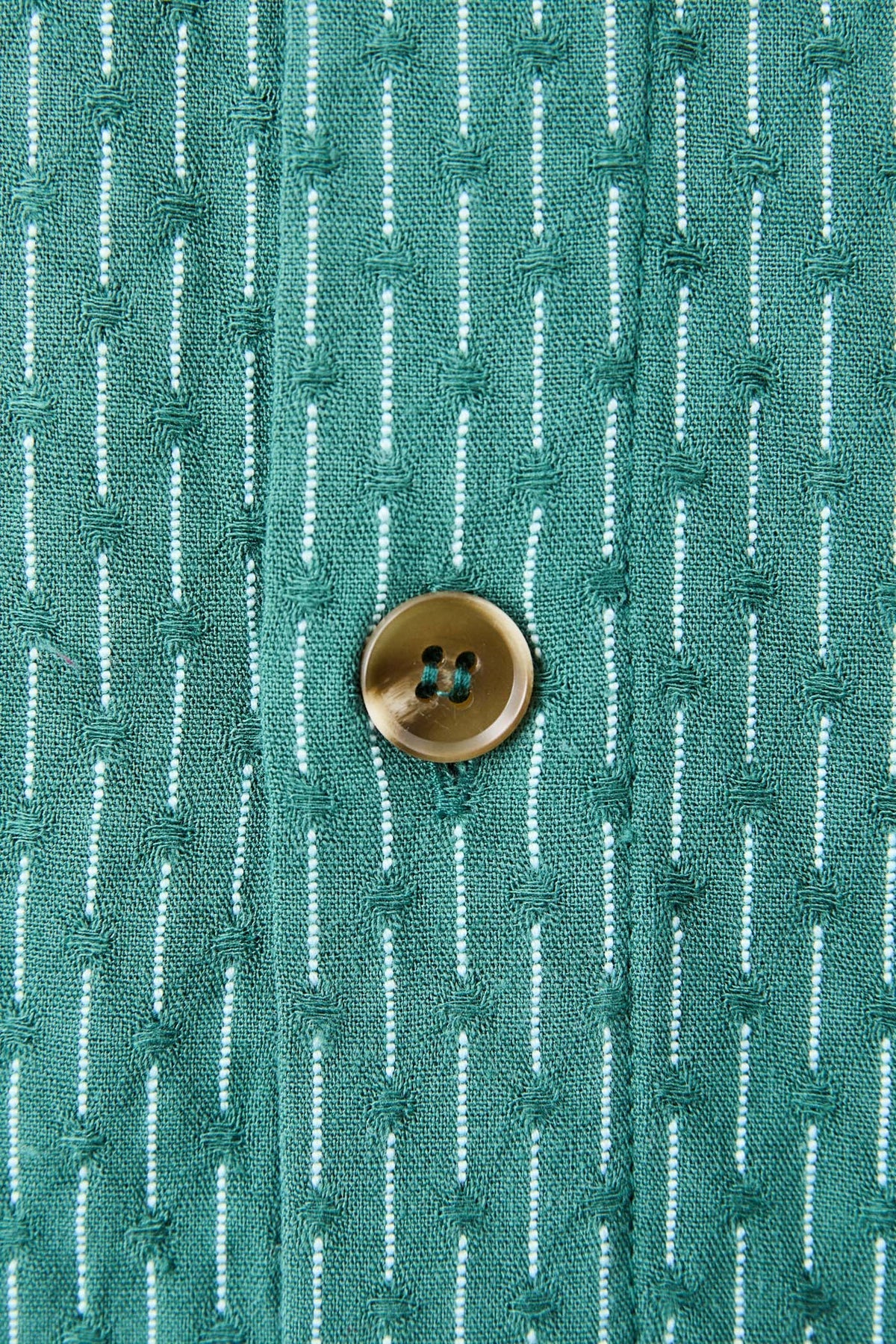 Rhythm Linen Float Stitch SS Shirt Pine