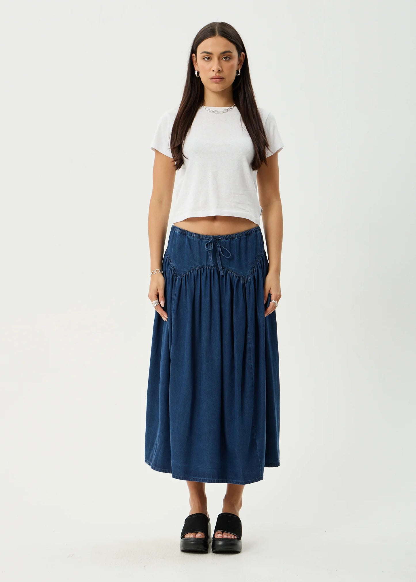 Afends Palmer Midi Skirt
