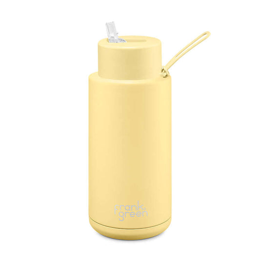 Frank Green 34oz (straw)- Buttermilk