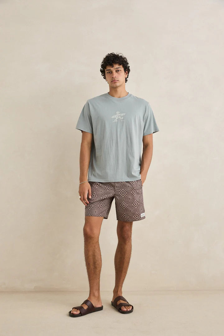 Rhythm Drifter Ss T-Shirt Seafoam