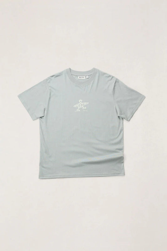 Rhythm Drifter Ss T-Shirt Seafoam