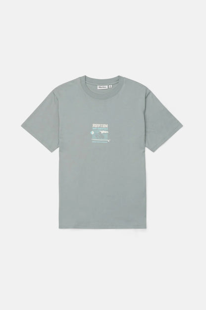 Rhythm Slide Ss T-Shirt Seafoam