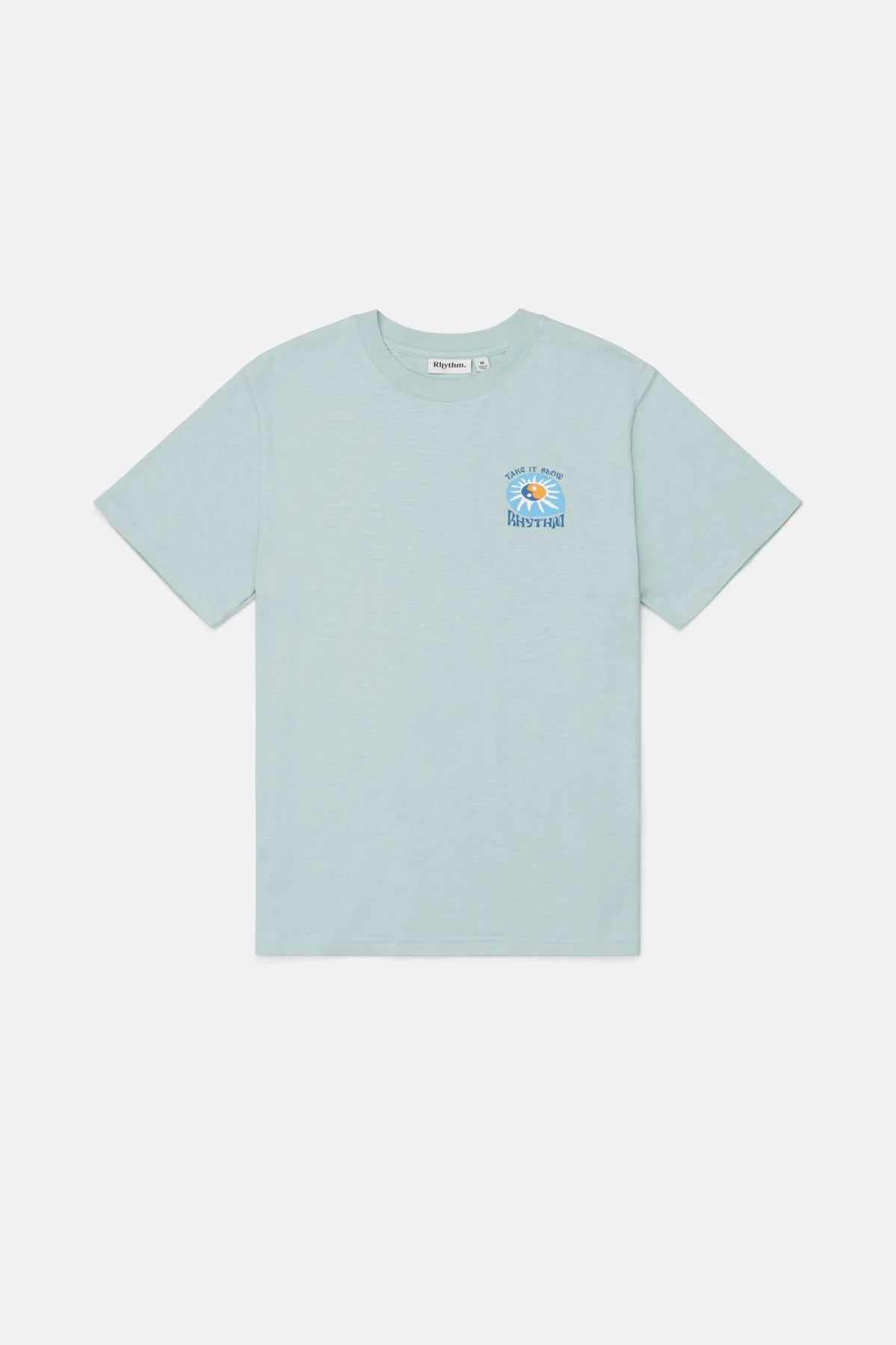 Rhythm Slow Down Slub Ss T-Shirt Mint