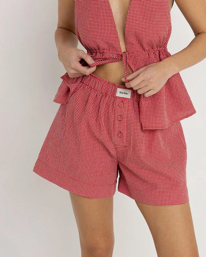 Rhythm Check Boxer Shorts Red