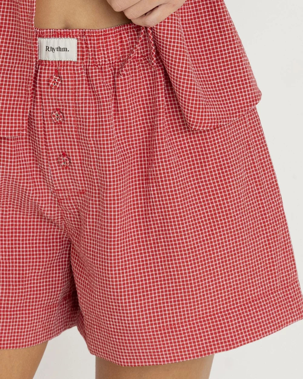 Rhythm Check Boxer Shorts Red