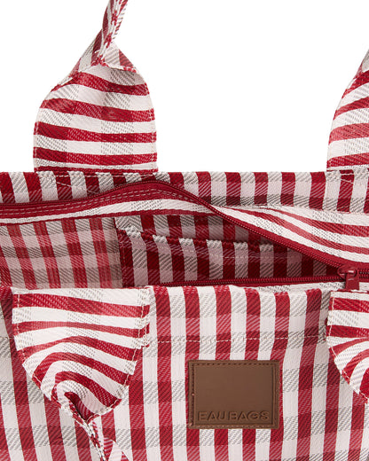 EAU Bags East-West Tote Rouge