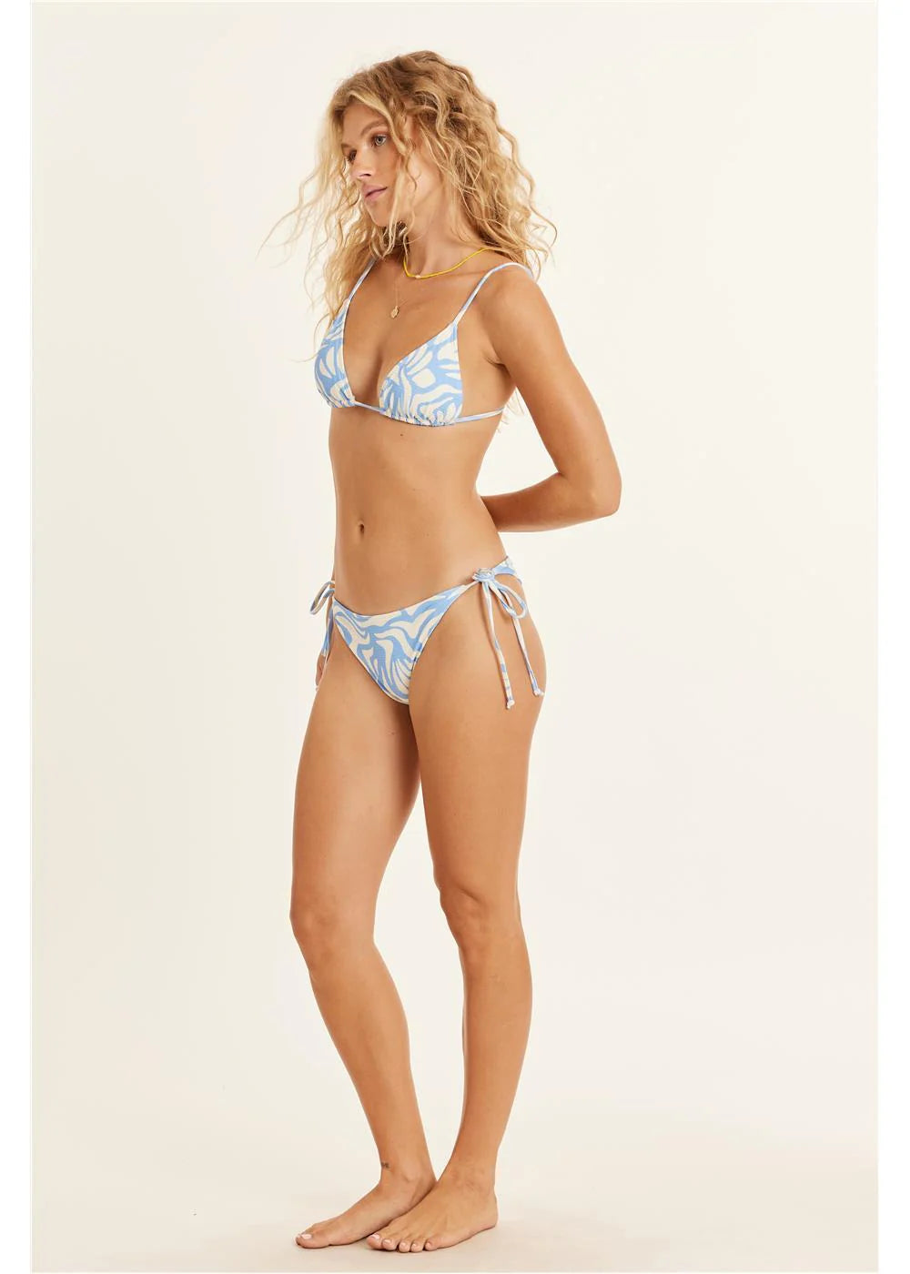 Sisstr Summer Trails Triangle Swim Top bottom