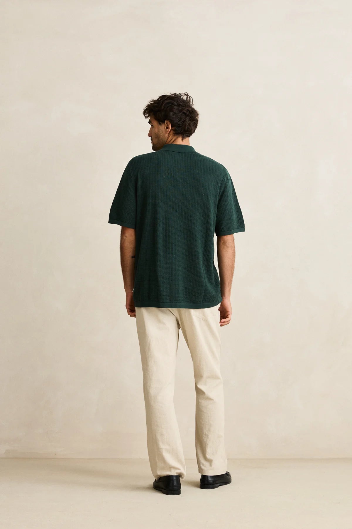 Rhythm Textured Knit SS Shirt
