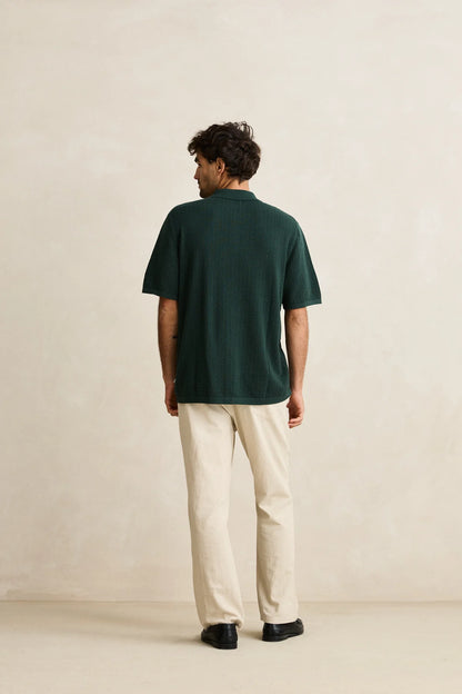 Rhythm Textured Knit SS Shirt