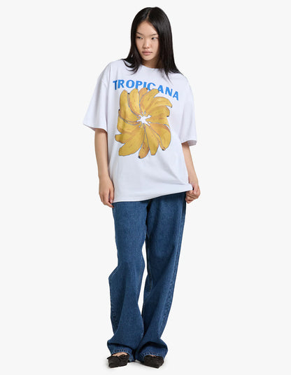 Tropicana Banana Oversize Tee