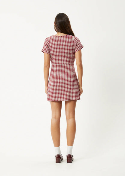 Afends Base Seersucker Mini Dress