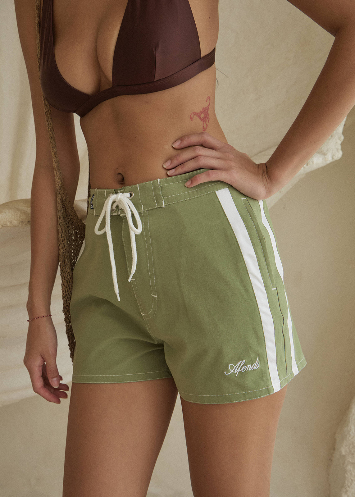 Afends Ellia - Boardshorts Sage