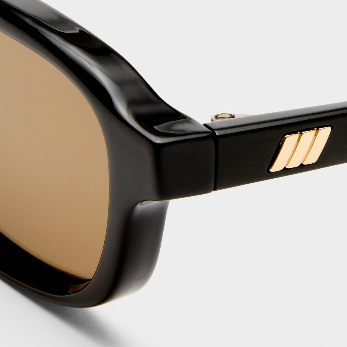 Le Specs Honey Pot Black