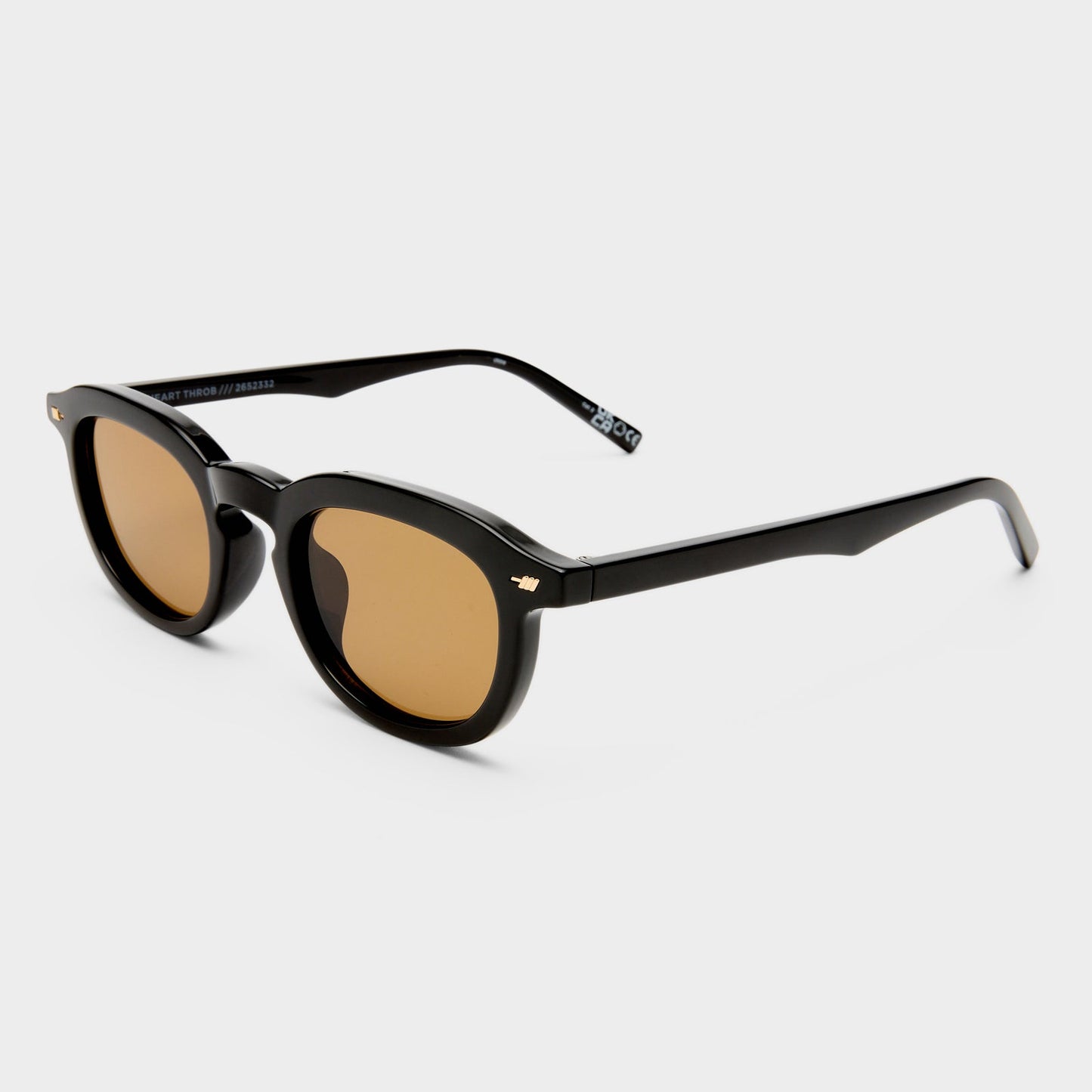 Le Specs Heart Throb Black