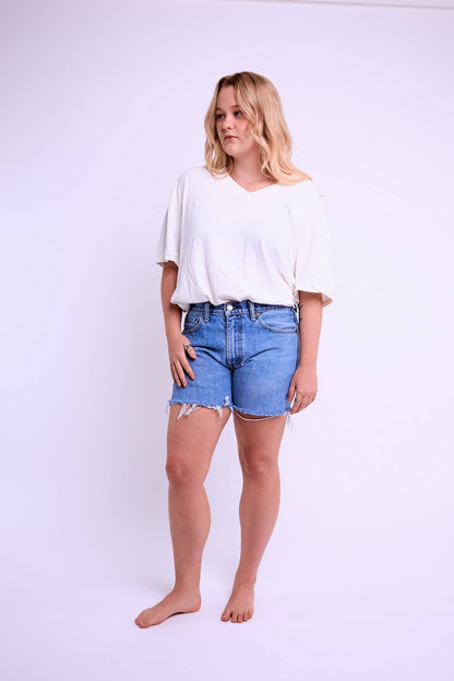 Vintage Levi’s Classic Cut – Reworked Denim Shorts