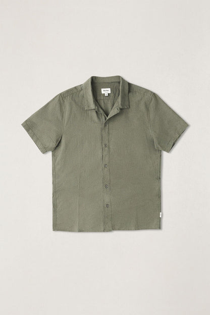 Rhythm Classic Linen SS Forest Green